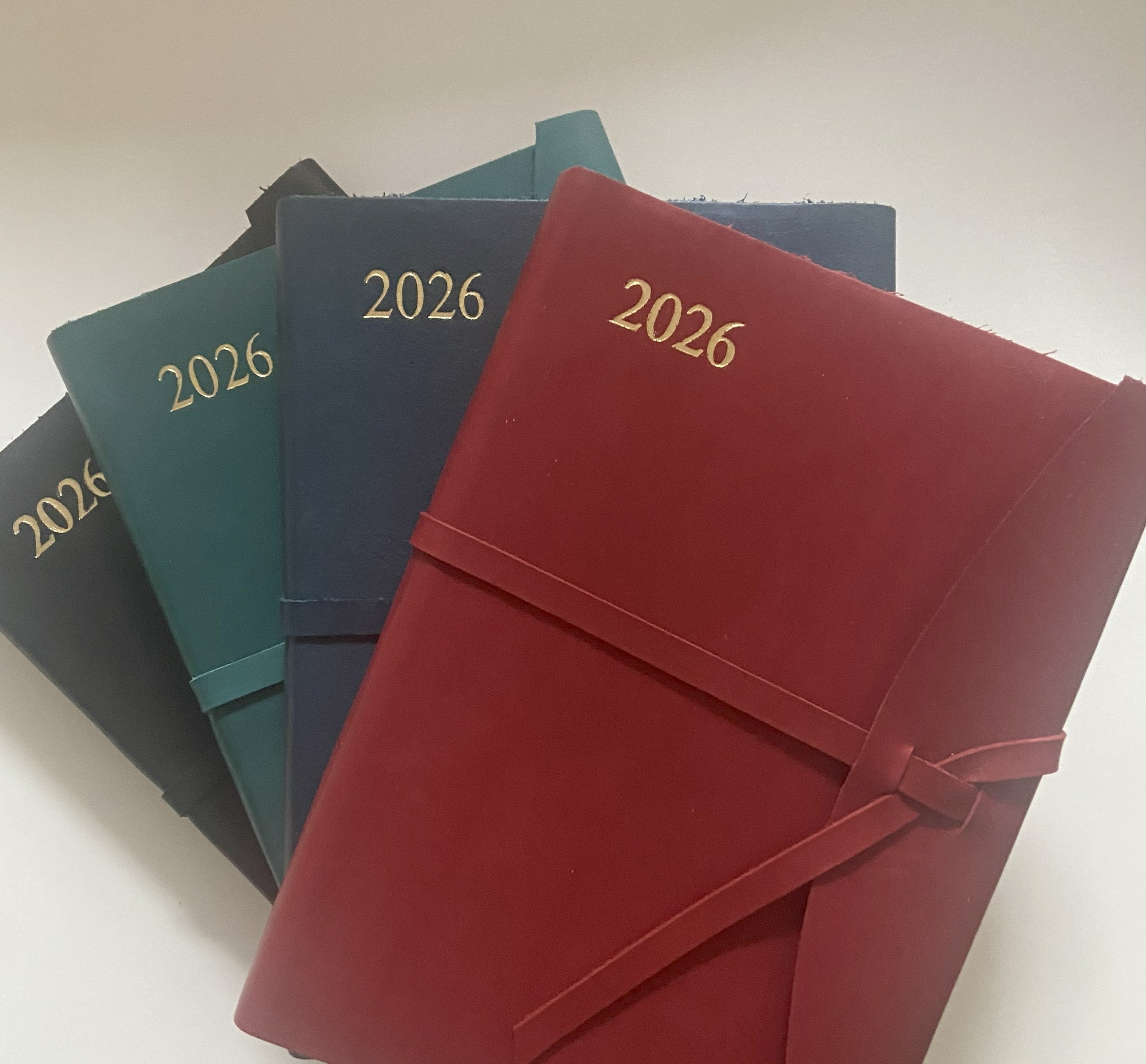 2026 Leather Wrap Diary