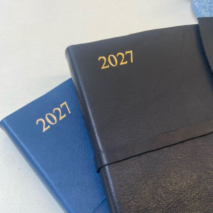 2027 Leather Wrap Diary