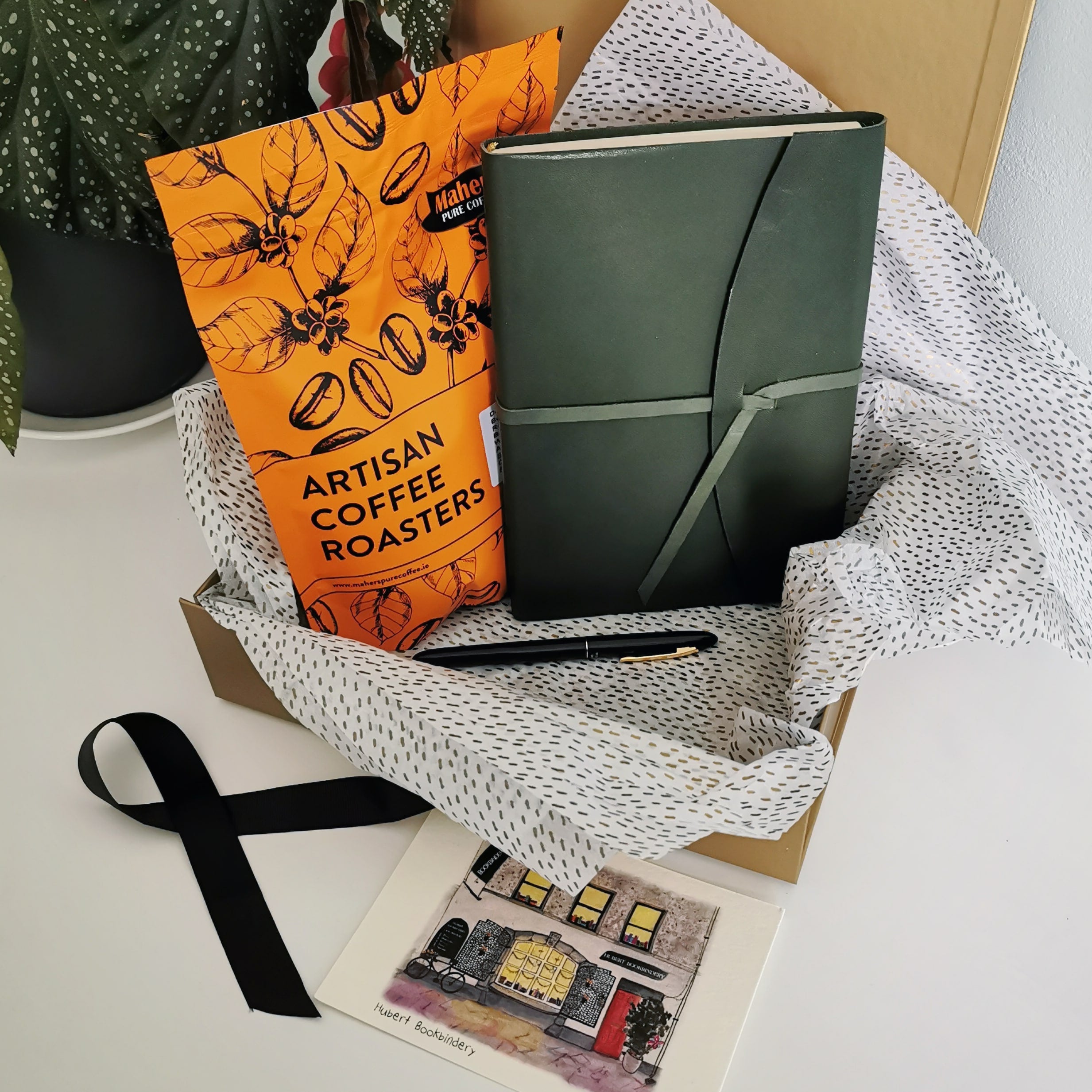 Gift Set Journaling and Coffee – Leather