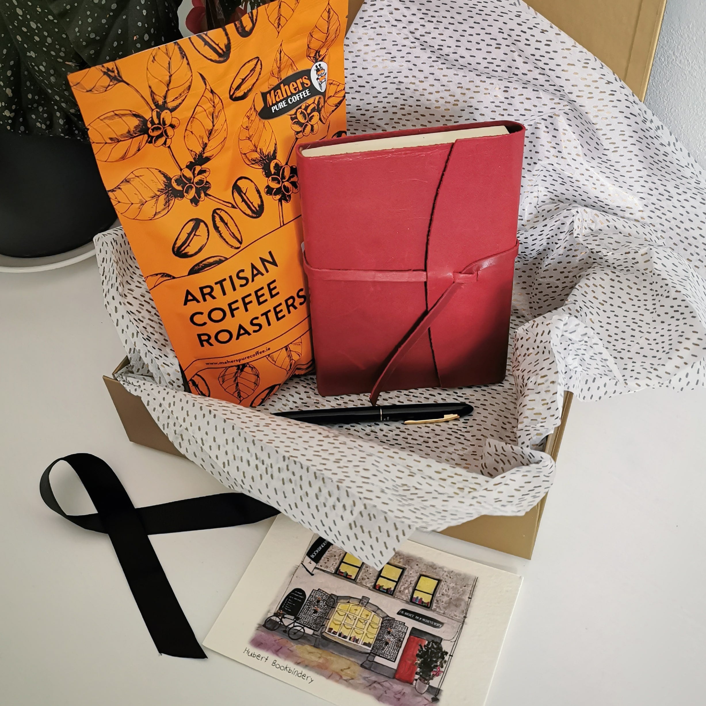 Gift Set Journaling and Coffee – Leather