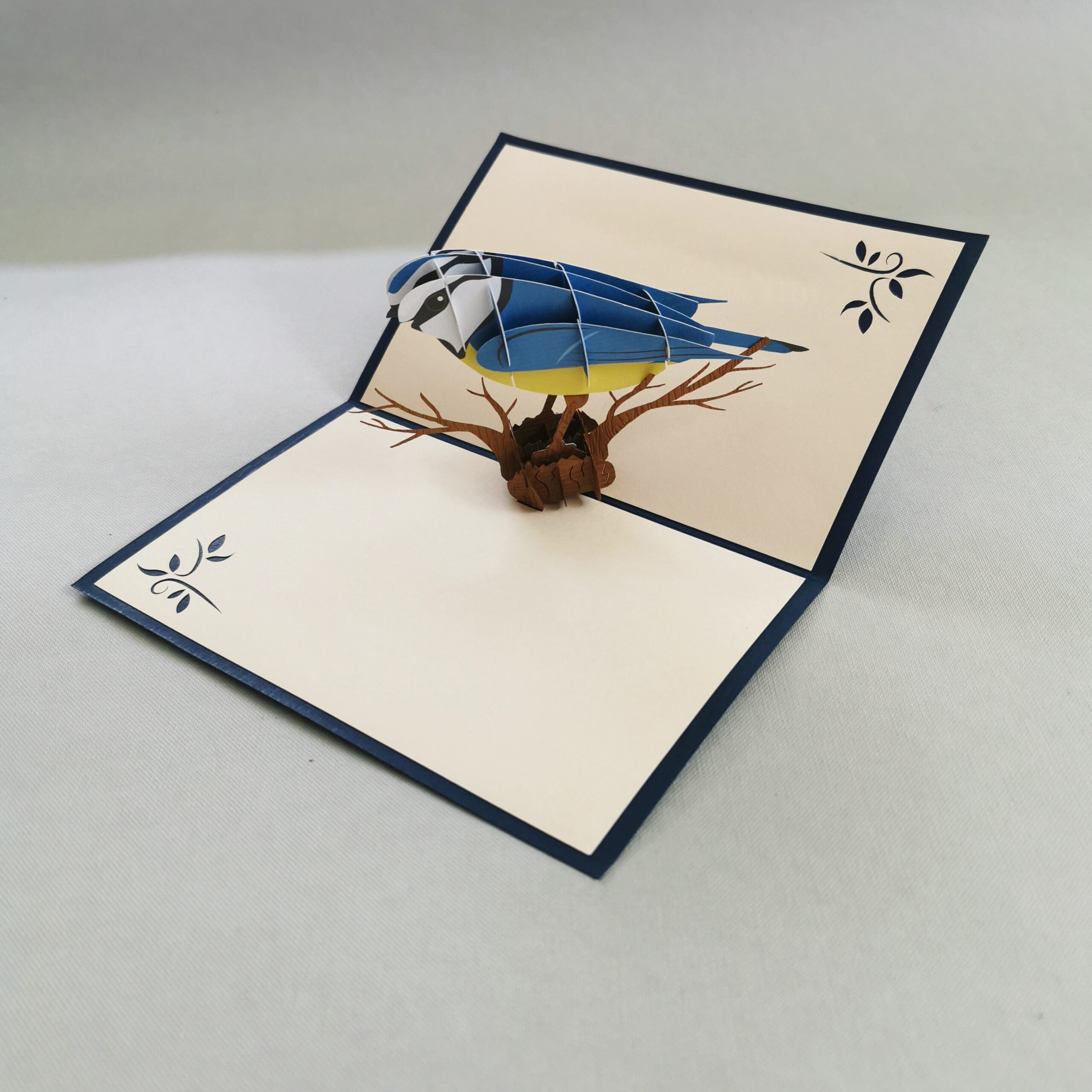 pop up card, paper bear, hubert bookbindery