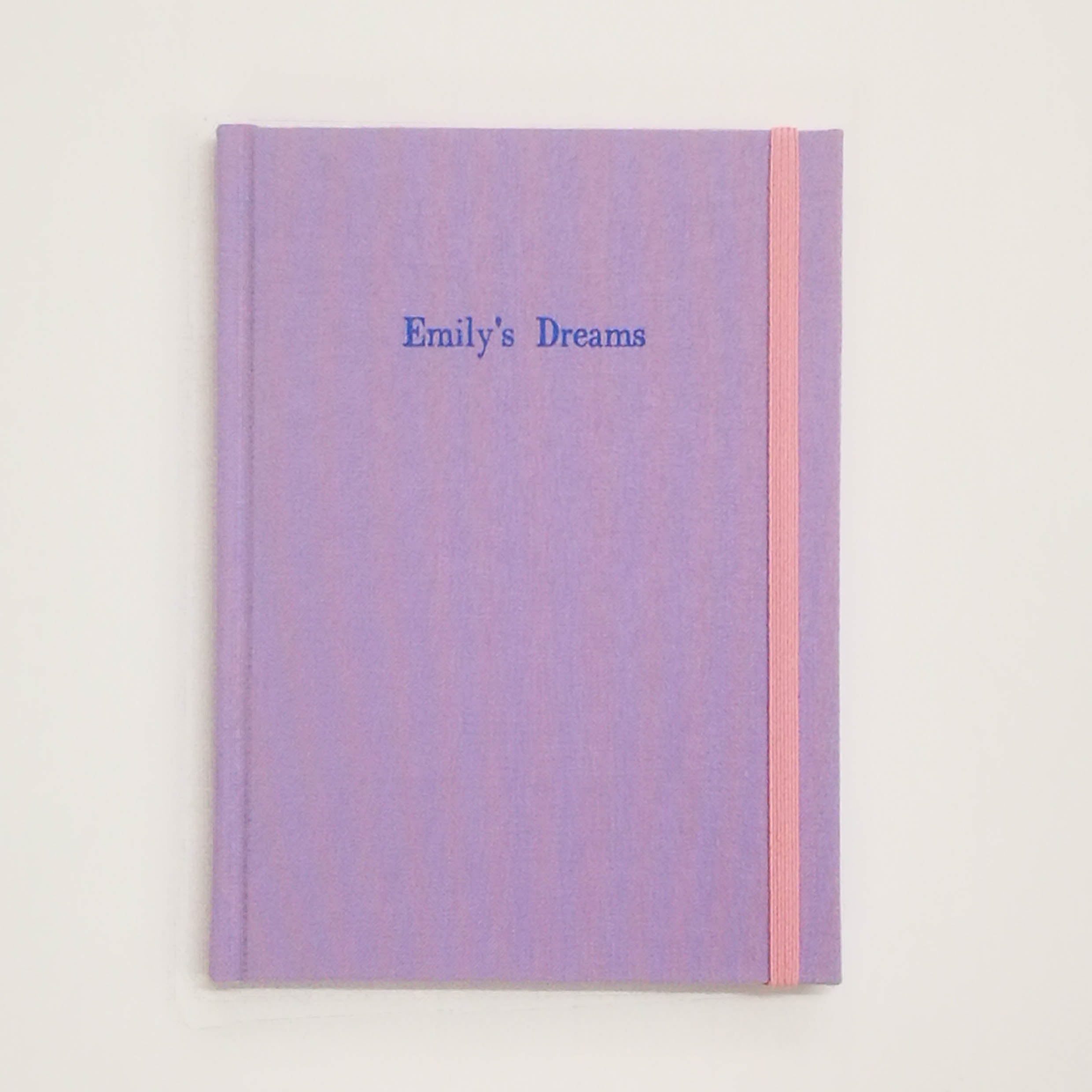 Personalised Linen Notebook, linen, handmade, notebook, handmade notebook, hubert