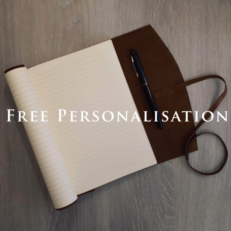 Luxury Leather Wrap Journal