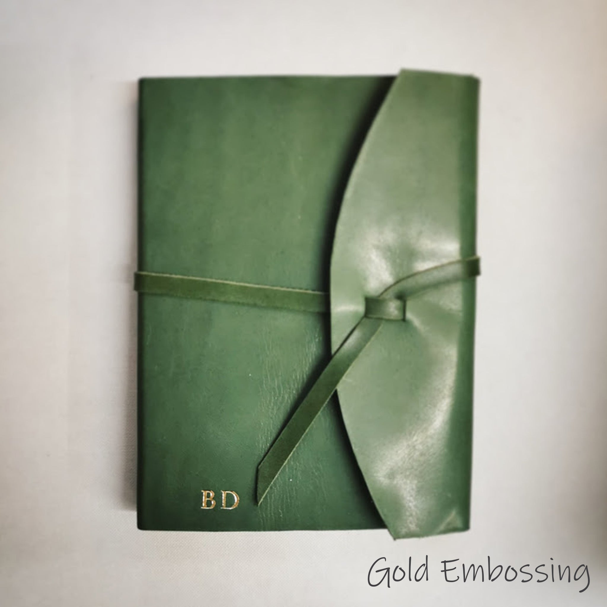 Luxury Leather Wrap Journal