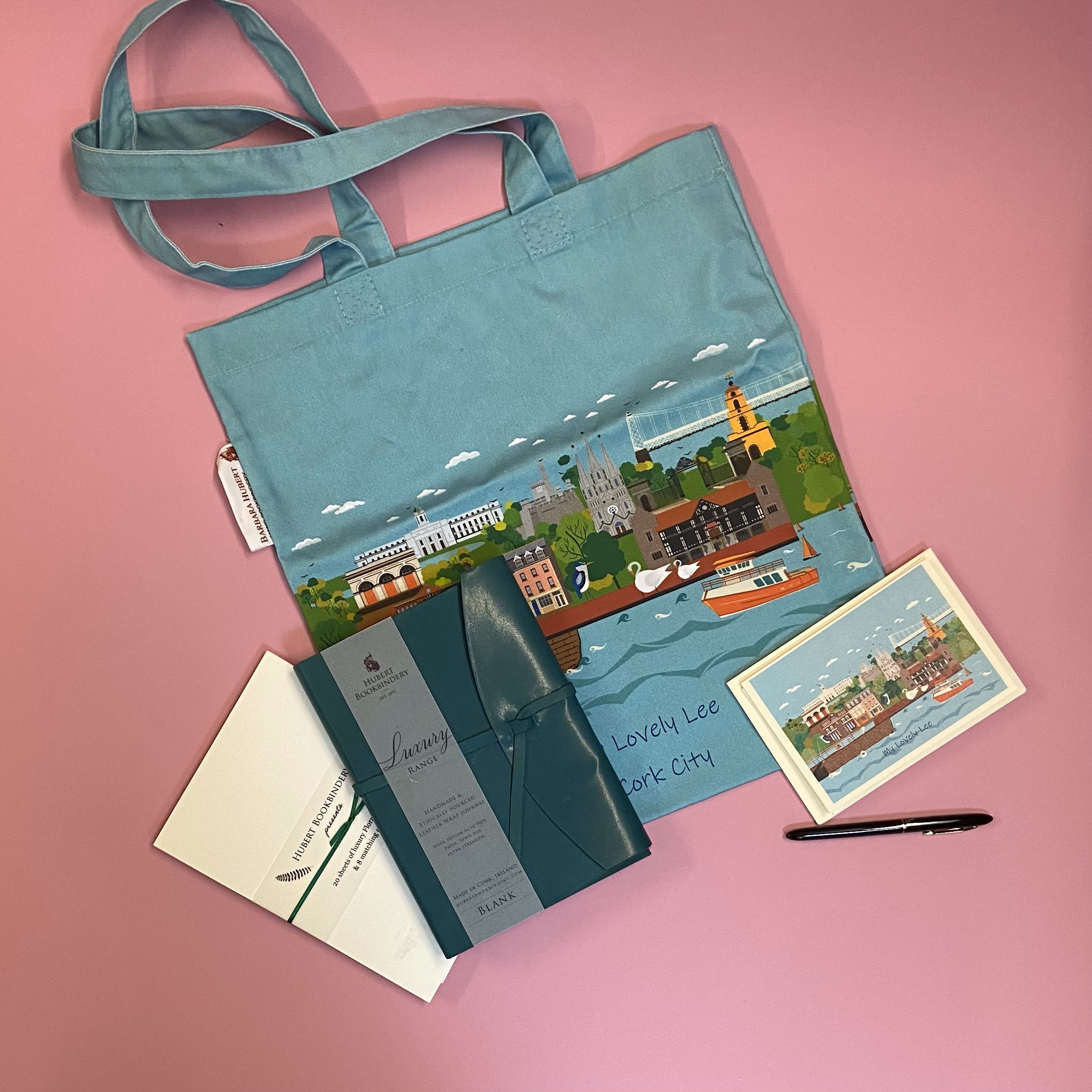 Writers Tote Bag Barbara Hubert Bookbindery Cork City Ireland