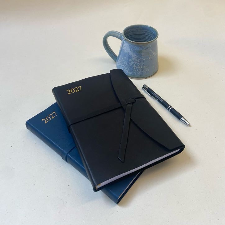 2027 Leather Wrap Diary
