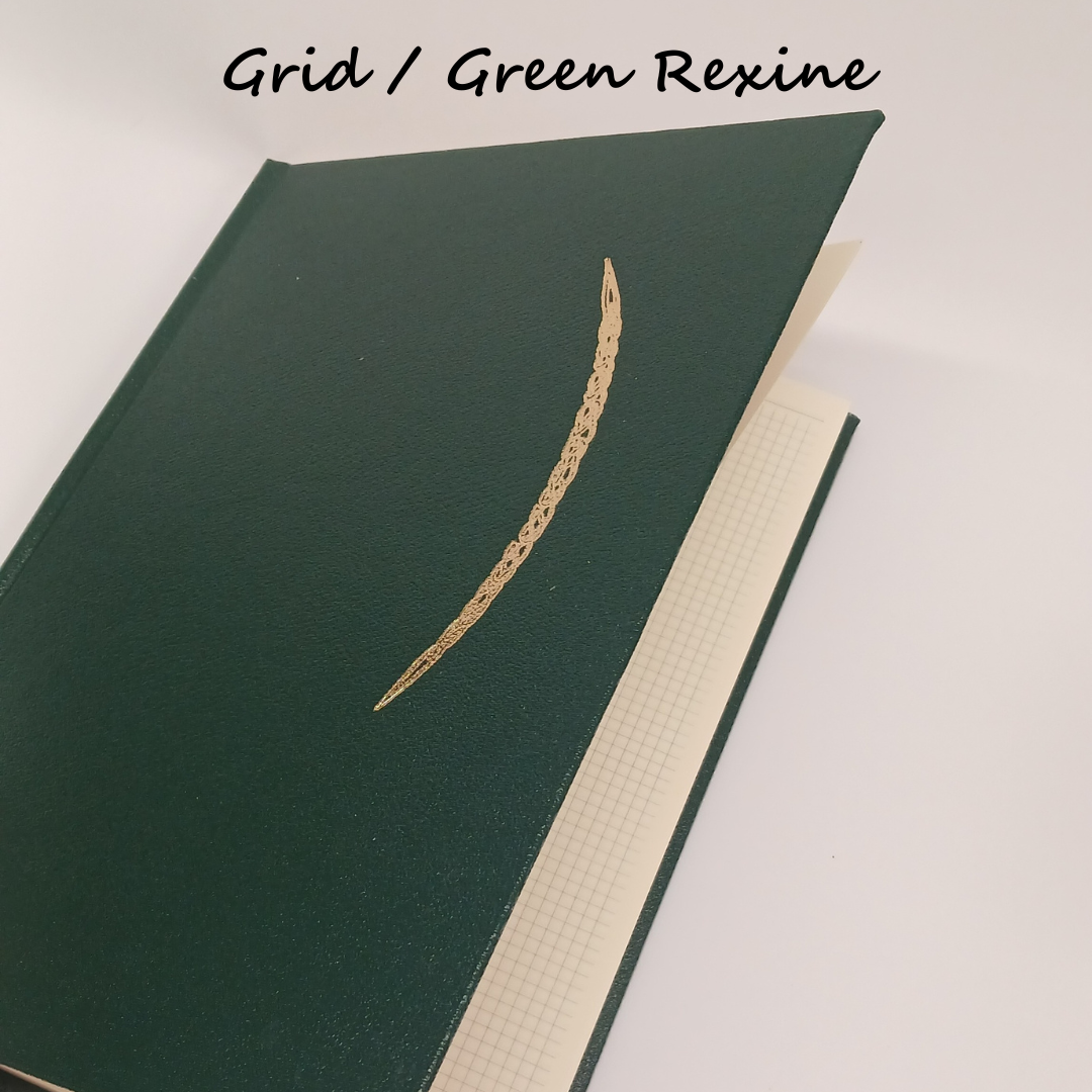 A4 Handmade Celtic Crescent Notebook (Sale)