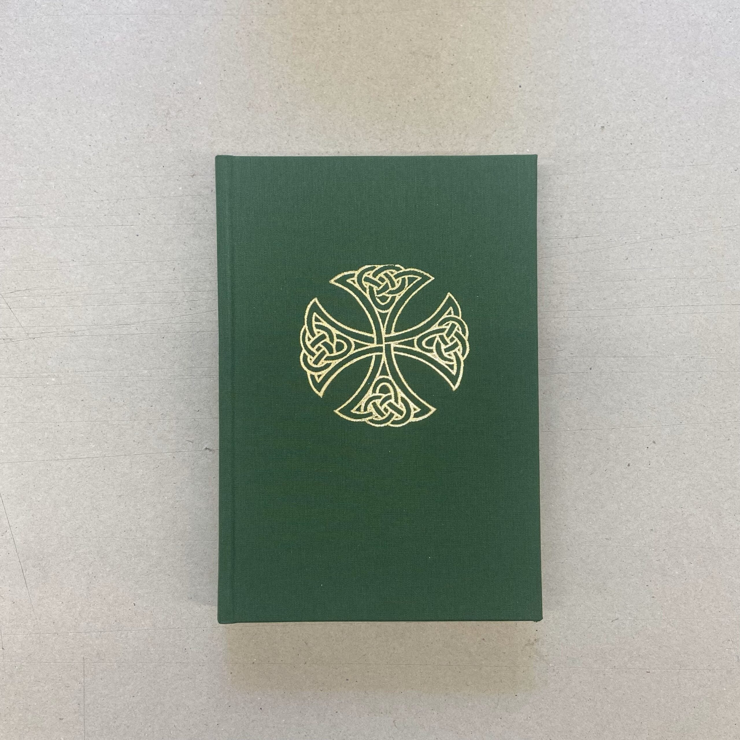 Celtic Knot Notebook Handmade Special Edition Hubert Bookbindery