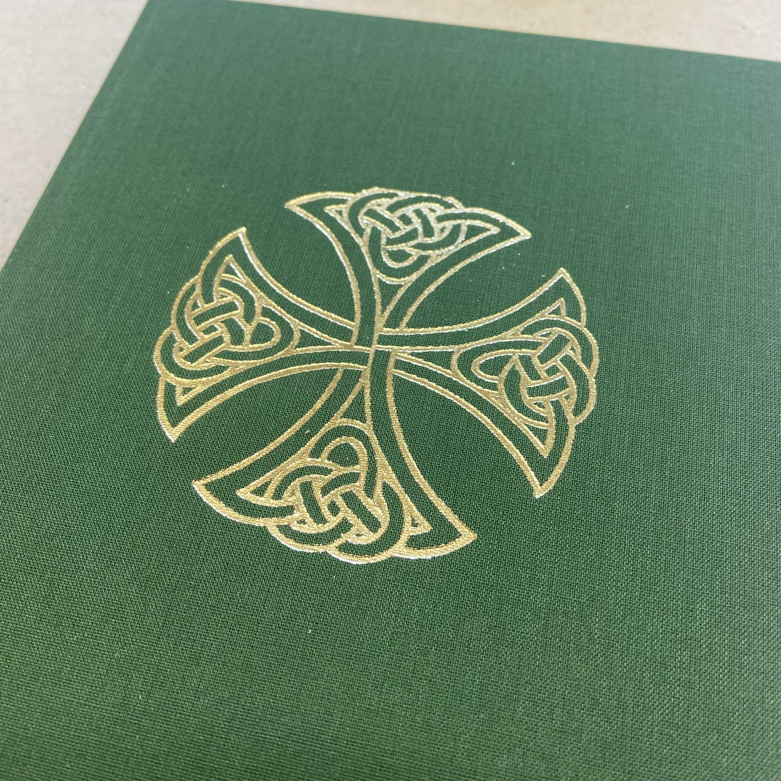 Celtic Knot Notebook Handmade Special Edition Hubert Bookbindery