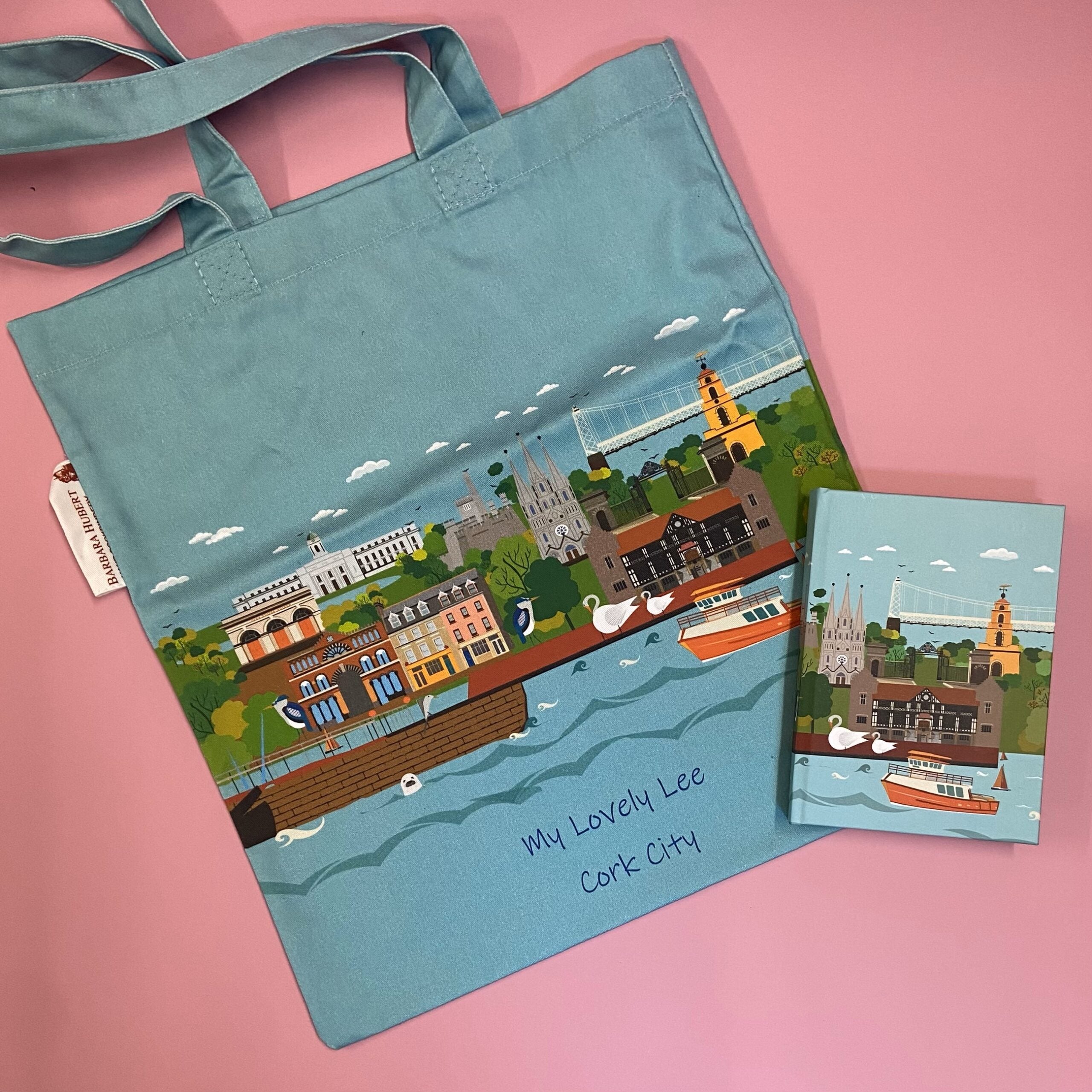 Cork City Tote Bag Barbara Hubert Bookbindery Cork City Ireland