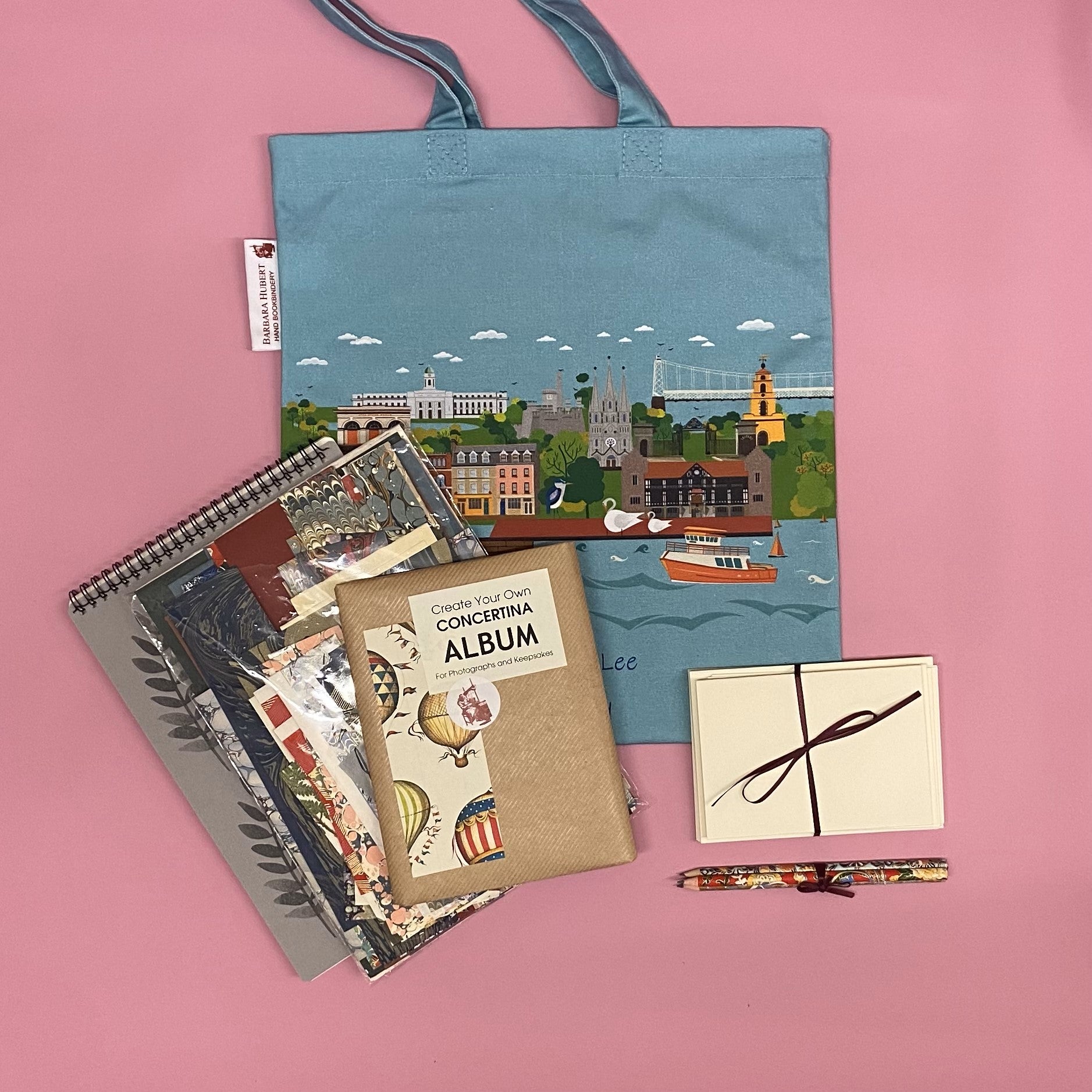 Cork City tote bag, Handmade Stationery Crafters