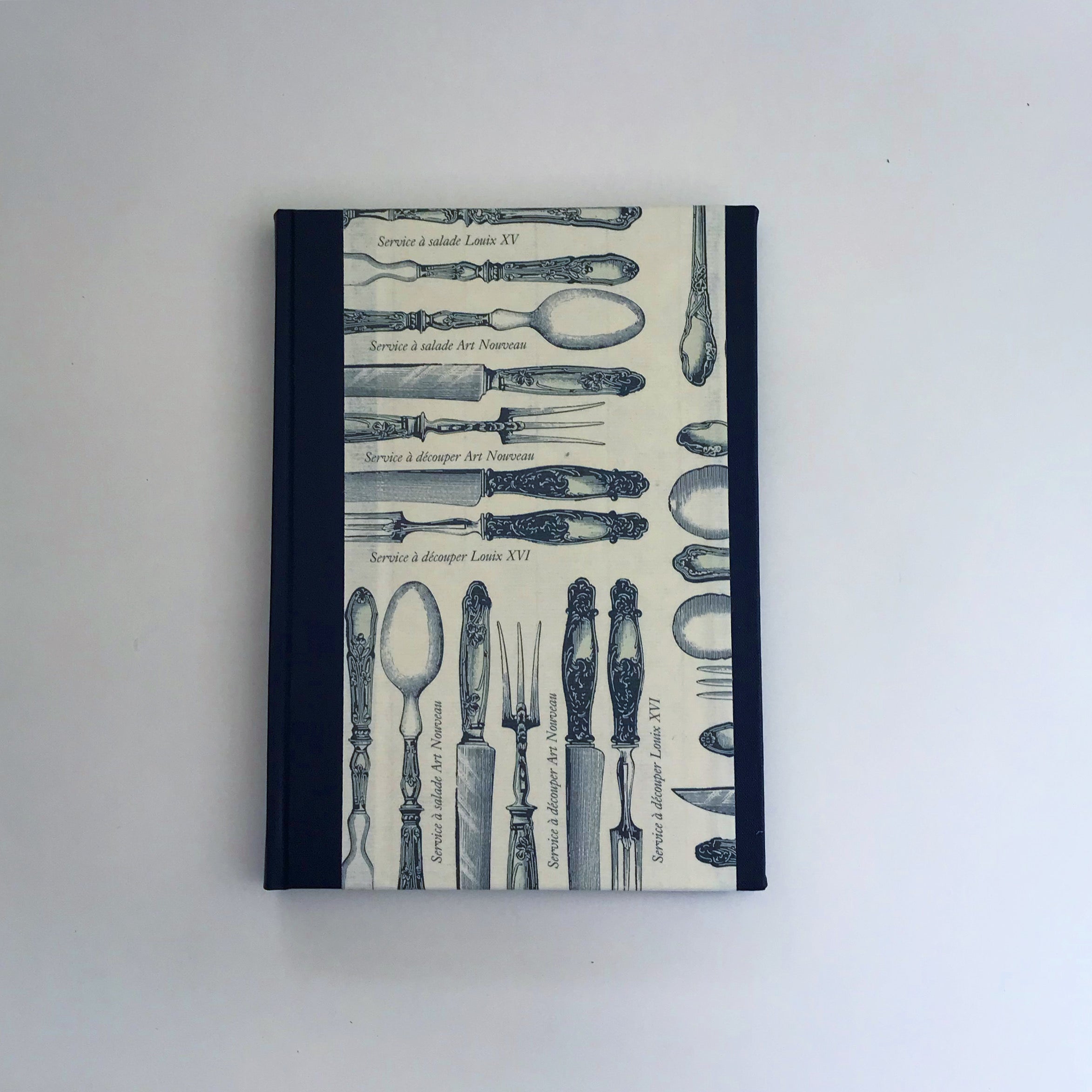Cutlery Recipe Book Handmade Hubert Bookbindery Cork City Ireland