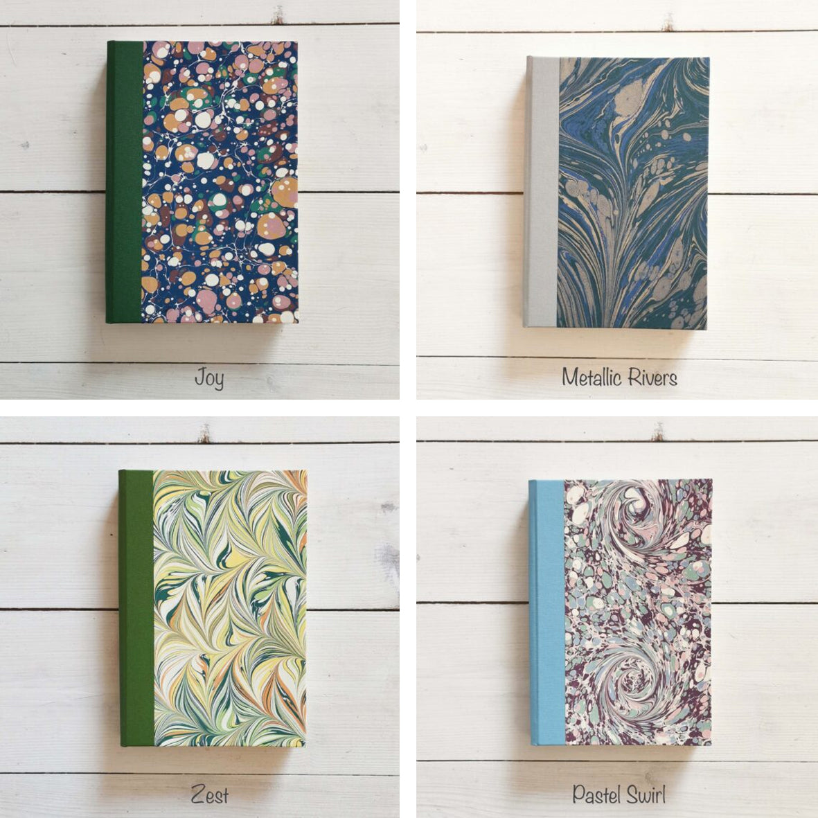 Notebook, handmade, ireland, hand marbled paper