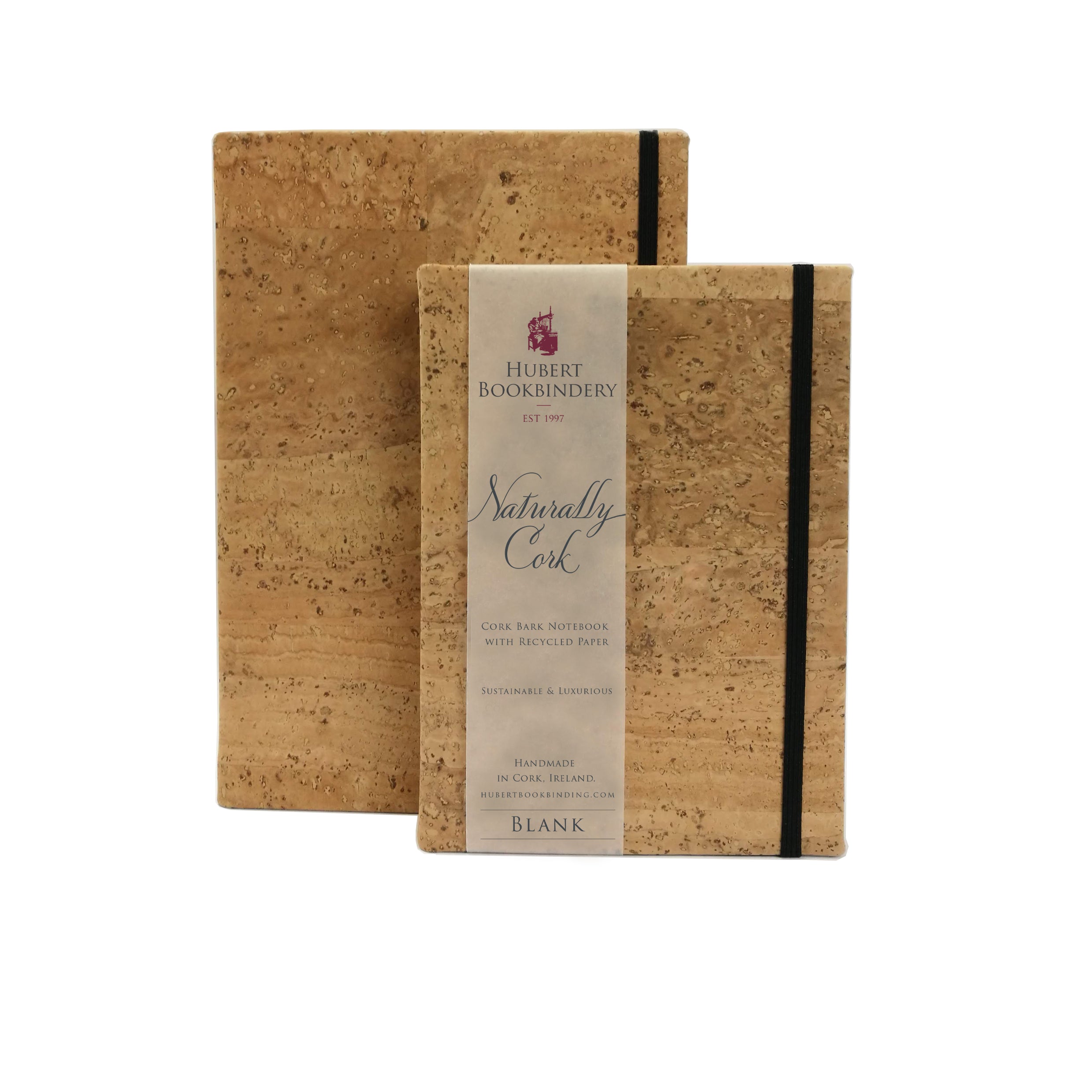 Cork Bark, Handmade Notebook,