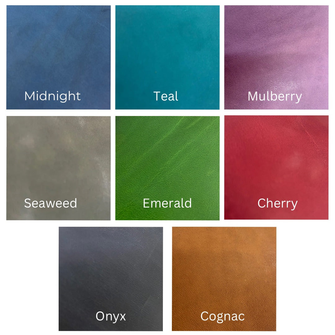 Leather Handmade Journal Colour Swatch