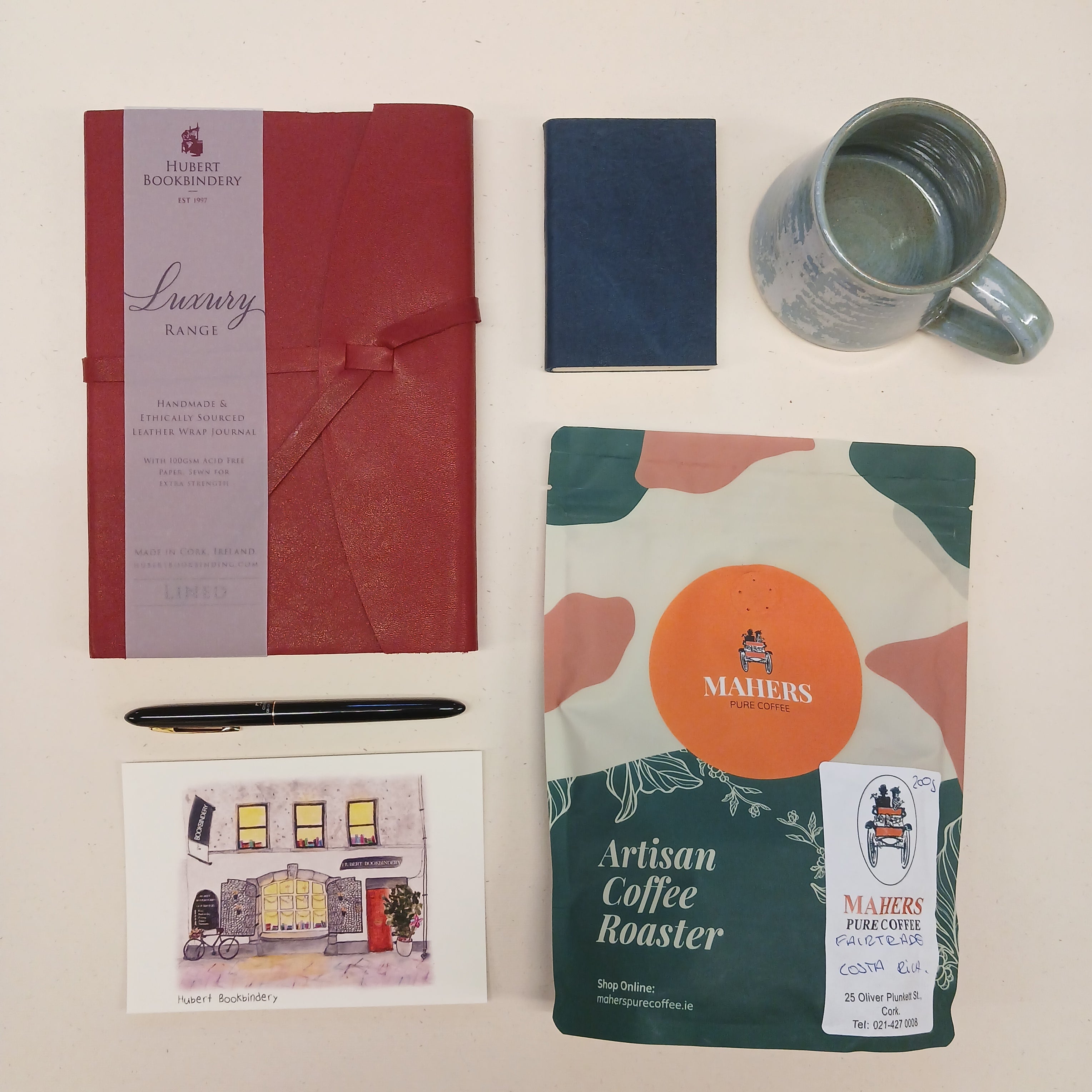 Build Your Own Handmade Leather Stationery Gift Set