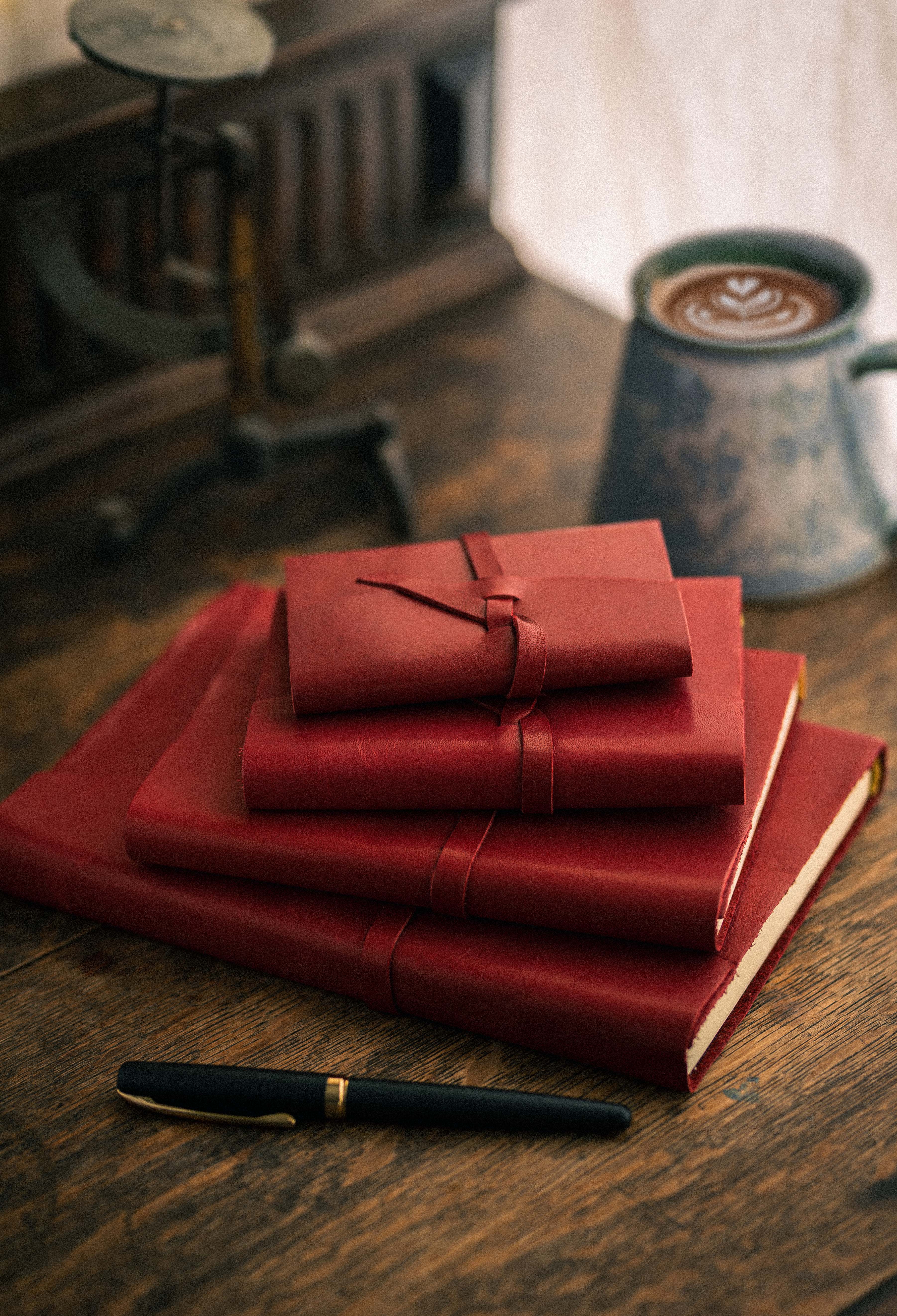 Luxury Leather Wrap Journal